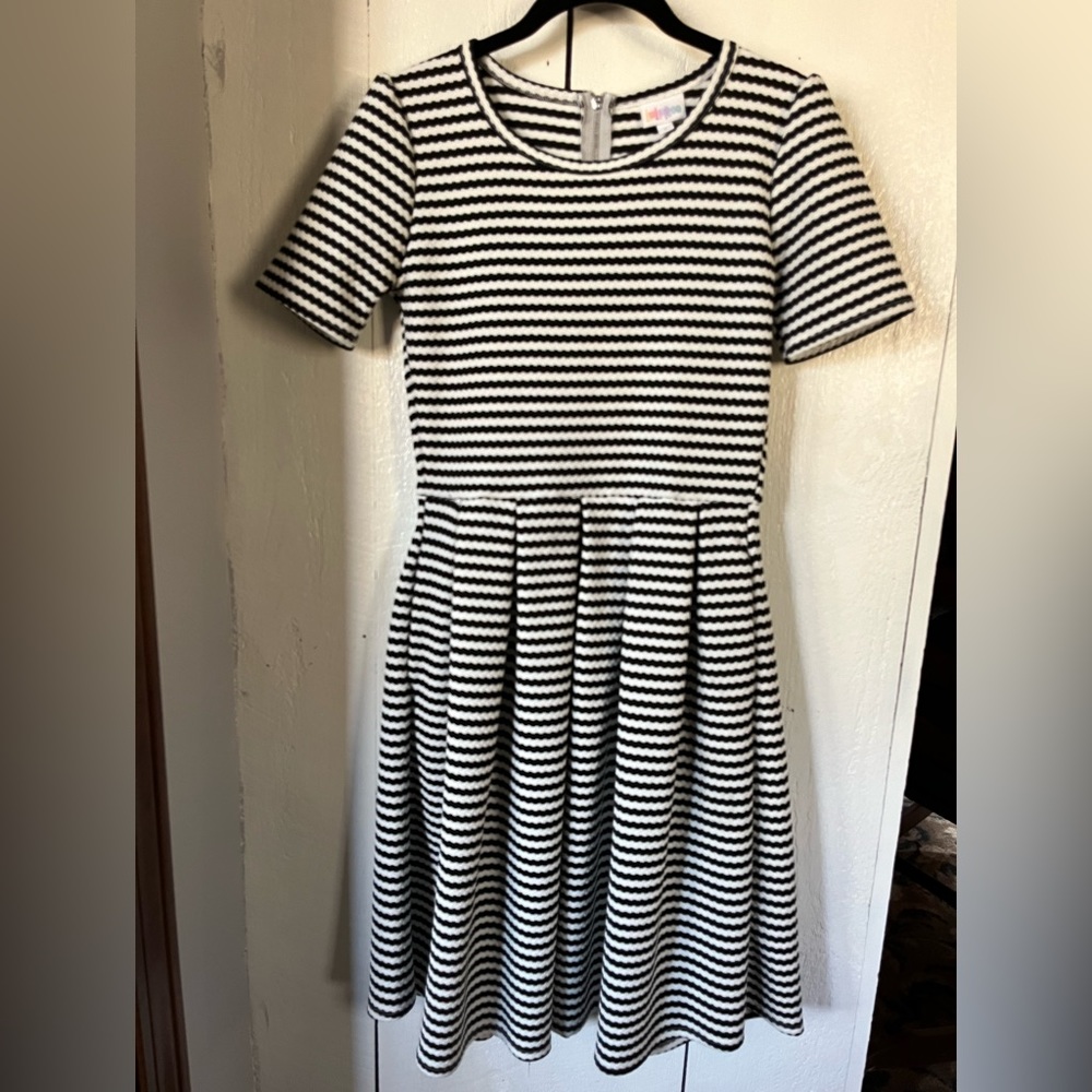 Lularoe dress, zipper back, pockets